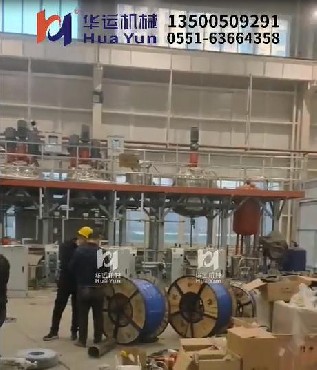 某大型國有企業(yè)全自動石墨烯生產線調試現(xiàn)場